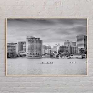 Black and White, Oakland Print, Oakland Wall Art, Oakland Poster, Oakland Photo, Oakland Poster Print, Oakland Wall Decor, California