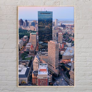 Vraie photo, impression de Boston, art mural Boston, affiche de Boston, photo de Boston, impression d'affiche de Boston, décoration murale de Boston, affiche du Massachusetts