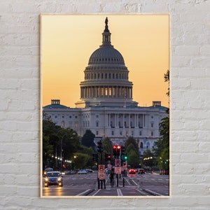 Vraie photo, impression de Washington DC, art mural Washington, affiche de Washington, photo de Washington, impression d'affiche de Washington, déco Washington