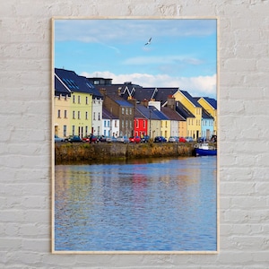 Real Photo, Galway Print, Galway Wall Art, Galway Poster, Galway Photo, Galway Poster Print, Galway Wall Decor, Ireland Poster Print