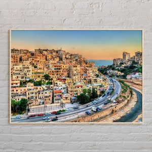 Vraie photo, impression du Liban, art mural Liban, affiche du Liban, photo du Liban, impression d'affiche du Liban, décoration murale du Liban, Beyrouth