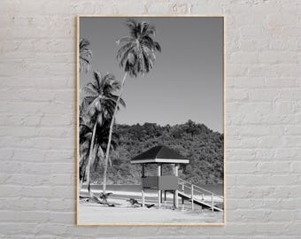 Black and White, Trinidad and Tobago Print, Trinidad and Tobago Wall Art, Trinidad and Tobago Poster, Trinidad and Tobago Photo