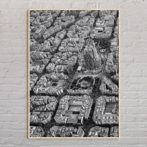 Black and White, Barcelona Print, Barcelona Wall Art, Barcelona Poster, Barcelona Photo, Barcelona Poster Print, Barcelona Decor, Spain
