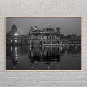 Black and White, Punjab Print, Punjab Wall Art, Punjab Poster, Punjab Photo, Punjab Poster Print, Punjab Wall Decor, India Poster, Asia