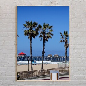 Real Photo, Huntington Beach Print, Huntington Beach Art, Huntington Beach Poster, Huntington Beach Photo, Huntington Beach Decor