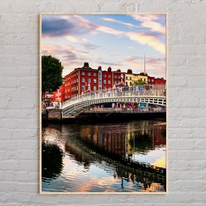 Real Photo, Dublin Print, Dublin Wall Art, Dublin Poster, Dublin Photo, Dublin Poster Print, Dublin Wall Decor, Ireland Poster