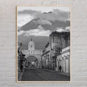 Black and White, Guatemala Print, Guatemala Wall Art, Guatemala Poster, Guatemala Photo, Guatemala Poster Print, Guatemala Wall Decor