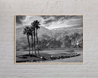 Black and White, Palm Springs Print, Palm Springs Wall Art, Palm Springs Poster, Palm Springs Photo, Palm Springs Decor, California Print