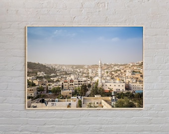 Foto real, impressão da Palestina, arte de parede da Palestina, pôster da Palestina, foto da Palestina, impressão de pôster da Palestina, decoração de parede da Palestina