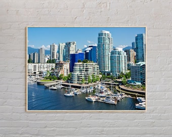 Real Photo, Vancouver Print, Vancouver Wall Art, Vancouver Poster, Vancouver Photo, Vancouver Poster Print, Vancouver Decor, Canada