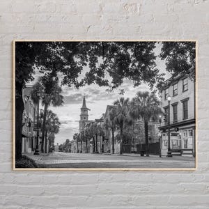Zwart-wit, Charleston-afdruk, Charleston-muurkunst, Charleston-poster, Charleston-foto, Charleston-posterafdruk, Charleston-decor