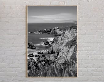Black and White, Bodega Bay Print, Bodega Bay Wall Art, Bodega Bay Poster, Bodega Bay Photo, Bodega Bay Poster Print, Bodega Bay Decor