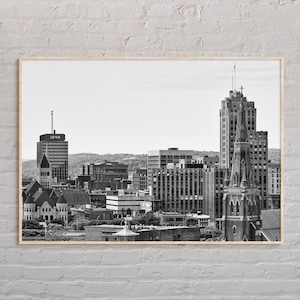 Black and White, Syracuse Print, Syracuse Wall Art, Syracuse Poster, Syracuse Photo, Syracuse Poster Print, Syracuse Decor, New York Print