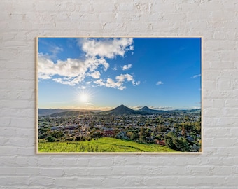 Real Photo, San Luis Obispo Print, San Luis Obispo Wall Art, San Luis Obispo Poster, San Luis Obispo Photo, California Poster Print