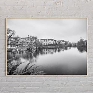 Black and White, Traverse City Print, Traverse City Wall Art, Traverse City Poster, Traverse City Photo, Michigan Wall Decor, USA Poster