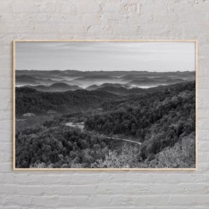 Black and White, Appalachia Print, Appalachia Wall Art, Appalachia Poster, Appalachia Photo, Appalachia Poster Print, Appalachia Decor