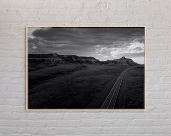 Black and White, Nebraska Print, Nebraska Wall Art, Nebraska Poster, Nebraska Photo, Nebraska Poster Print, Nebraska Wall Decor, USA Print
