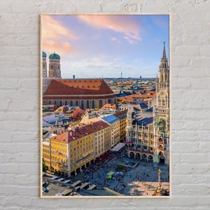 Real Photo, Munich Print, Munich Wall Art, Munich Poster, Munich Photo, Munich Poster Print, Munich Wall Decor, Germany Poster Print