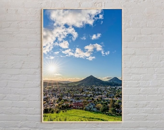 Real Photo, San Luis Obispo Print, San Luis Obispo Wall Art, San Luis Obispo Poster, San Luis Obispo Photo, California Poster Print