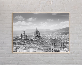 Black and White, Florence Print, Florence Wall Art, Florence Poster, Florence Photo, Florence Poster Print, Florence Wall Decor, Italy