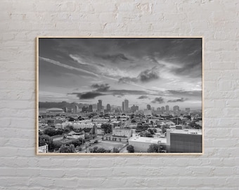 Blanco y negro, Impresión de Nueva Orleans, Arte mural de Nueva Orleans, Póster de Nueva Orleans, Foto de Nueva Orleans, Impresión de póster de Nueva Orleans, Estados Unidos