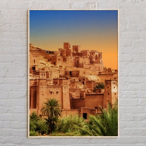 Vraie photo, impression du Maroc, art mural Maroc, affiche du Maroc, photo du Maroc, impression d'affiche du Maroc, décoration murale du Maroc, affiche de l'Afrique