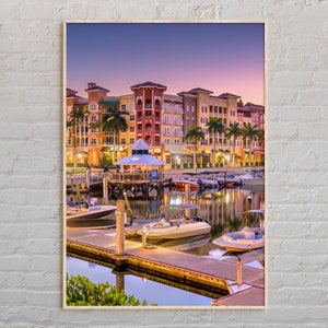 Echte foto, Napels print, Napels muurkunst, Napels poster, Napels foto, Napels poster print, Napels muur decor, Florida poster print