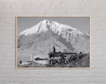 Schwarzweiß, Armenien Print, Armenien Wandkunst, Armenien Poster, Armenien Foto, Armenien Poster Druck, Armenien Wanddekoration, Asien