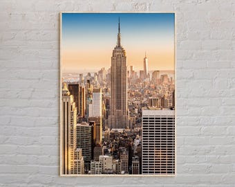 Real Photo, New York City Print, New York City Wall Art, New York City Poster, New York City Photo, New York City Poster Print