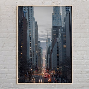 Echte foto, New York City print, New York City muurkunst, New York City poster, New York City foto, New York City poster print