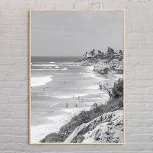 Black and White, Carlsbad Print, Carlsbad Wall Art, Carlsbad Poster, Carlsbad Photo, Carlsbad Poster Print, Carlsbad Decor, California