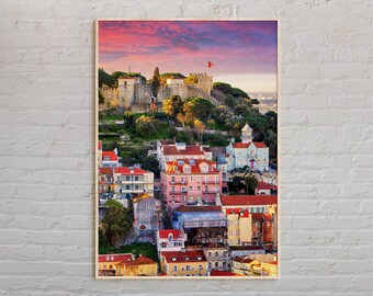 Real Photo, Lisbon Print, Lisbon Wall Art, Lisbon Poster, Lisbon Photo, Lisbon Poster Print, Lisbon Wall Decor, Portugal Poster