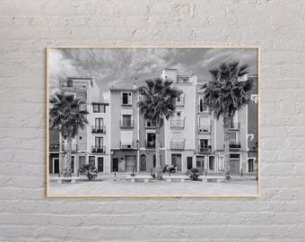 Black and White, Spain Print, Spain Wall Art, Spain Poster, Spain Photo, Spain Poster Print, Spain Wall Decor, Madrid, Barcelona, Malaga