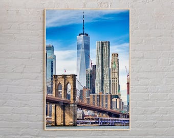 Real Photo, New York City Print, New York City Wall Art, New York City Poster, New York City Photo, New York City Poster Print