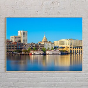 Real Photo, Savannah Print, Savannah Wall Art, Savannah Poster, Savannah Photo, Savannah Poster Print, Savannah Decor, Georgia Print