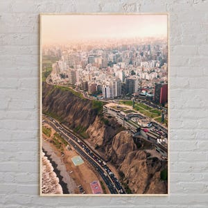 Real Photo, Lima Print, Lima Wall Art, Lima Poster, Lima Photo, Lima Poster Print, Lima Wall Decor, Peru, South America Poster Print