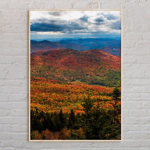 Echtes Foto, Adirondack Mountains Druck, Adirondack Mountains Wandkunst, Adirondack Poster, Adirondack Mountains Foto, New York Druck