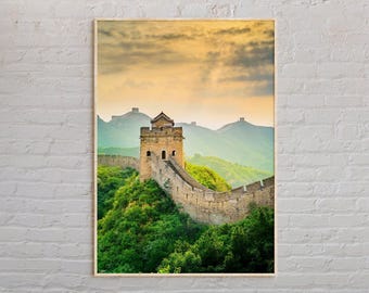Real Photo, China Print, China Wall Art, China Poster, China Photo, China Poster Print, China Wall Decor, Beijing, Shanghai, Asia