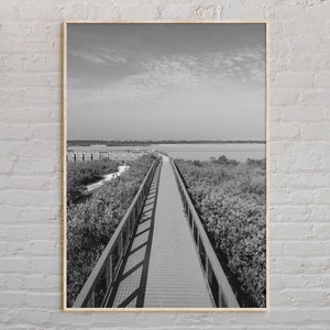 Zwart-wit, New Smyrna Beach-afdruk, New Smyrna Beach-kunst, New Smyrna Beach-poster, New Smyrna Beach-foto, Florida