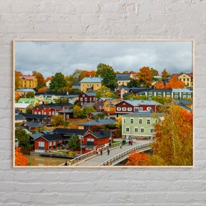 Fotografía real, impresión de Finlandia, arte mural de Finlandia, póster de Finlandia, fotografía de Finlandia, impresión de póster de Finlandia, decoración de pared de Finlandia, impresión de Europa