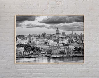 Black and White, Cuba Print, Cuba Wall Art, Cuba Poster, Cuba Photo, Cuba Poster Print, Cuba Wall Decor, Havana, Caribbean Poster Print