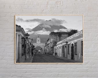 Black and White, Guatemala Print, Guatemala Wall Art, Guatemala Poster, Guatemala Photo, Guatemala Poster Print, Guatemala Wall Decor