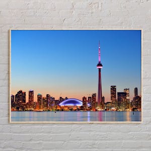 Real Photo, Toronto Print, Toronto Wall Art, Toronto Poster, Toronto Photo, Toronto Poster Print, Toronto Wall Decor, Canada Print