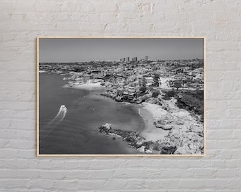 Schwarz und weiß, Newport Beach Druck, Newport Beach Wandkunst, Newport Beach Poster, Newport Beach Foto, Newport Beach Decor, Kalifornien