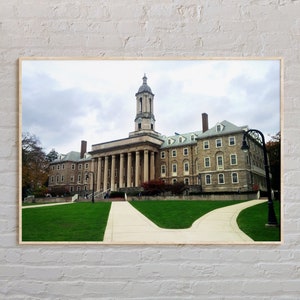 Echte foto, State College-afdruk, State College-kunst, State College-poster, State College-foto, State College-muurdecoratie, Pennsylvania
