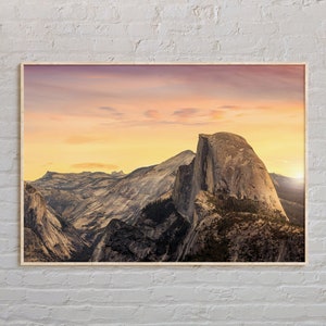 Real Photo, Half Dome Print, Half Dome Wall Art, Half Dome Poster, Half Dome Photo, Half Dome Poster Print, Half Dome Wall Decor, USA