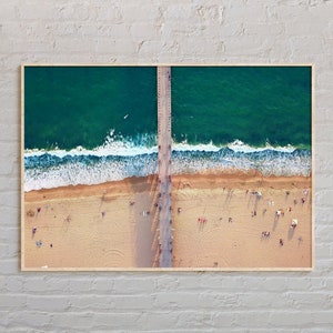 Echtes Foto, Hermosa Beach Print, Hermosa Beach Wandkunst, Hermosa Beach Poster, Hermosa Beach Foto, Hermosa Beach Decor, Kalifornien
