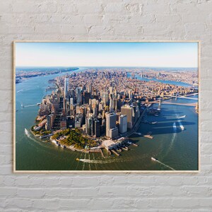 Vraie photo, impression de l'état de New York, art mural New York, affiche de New York, photo de New York, impression d'affiche de New York, décoration New York, États-Unis