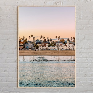 Real Photo, Santa Cruz Print, Santa Cruz Wall Art, Santa Cruz Poster, Santa Cruz Photo, Santa Cruz Poster Print, California, USA