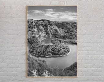 Impresión en blanco y negro de Serbia, arte mural de Serbia, póster de Serbia, foto de Serbia, impresión de póster de Serbia, decoración de pared de Serbia, Belgrado, Europa